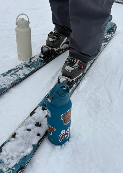 Sabbaba בקבוק 1000 מ״ל ירוק פיסטוק עם ציפוי קרמי פנימי