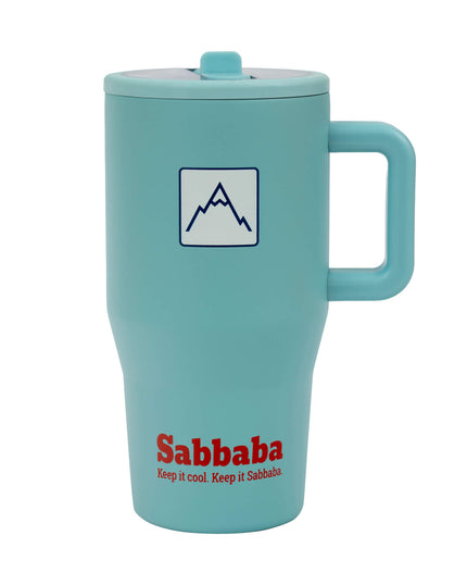 Sabbaba כוס תרמית 20oz תכלת (כ־600 מ״ל)