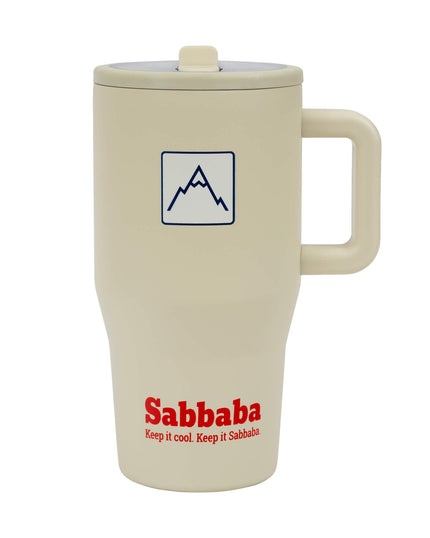 Sabbaba כוס תרמית 20oz וניל (כ־600 מ״ל)