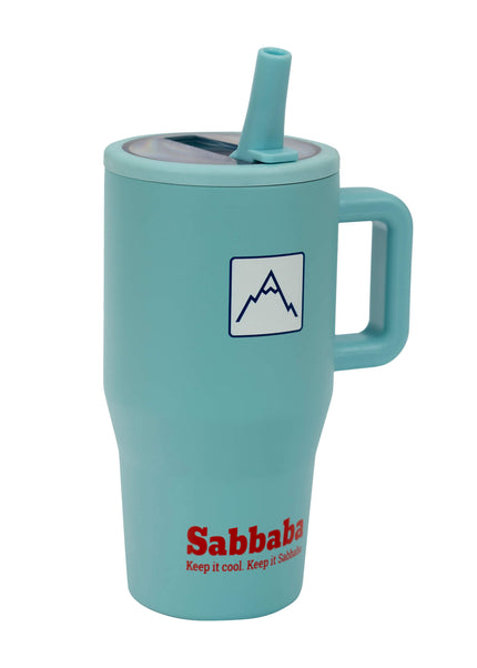 Sabbaba כוס תרמית 20oz תכלת (כ־600 מ״ל)