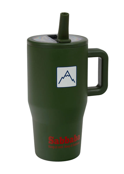 Sabbaba כוס תרמית 20oz ירוק (כ־600 מ״ל)