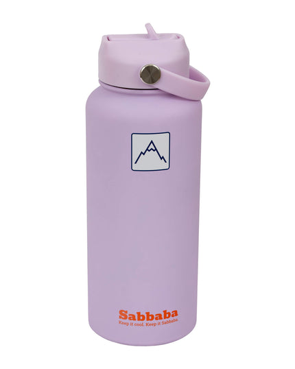 Sabbaba בקבוק 1000 מ״ל לבנדר עם ציפוי קרמי פנימי