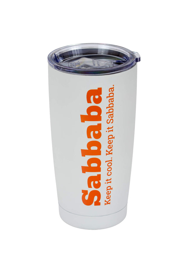 כוס קפה קר Sabbaba לבן (590 מ״ל)