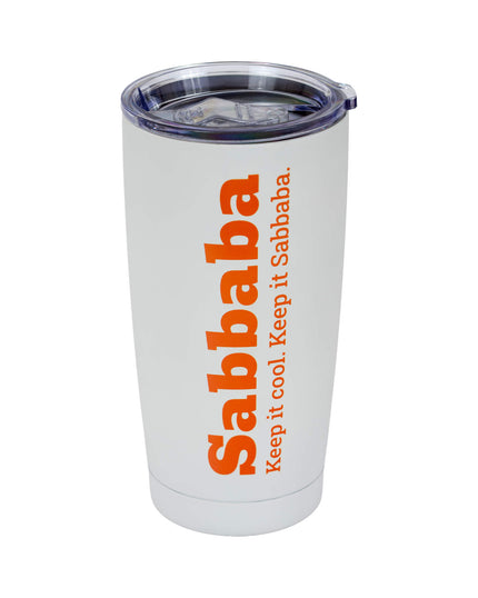 כוס קפה קר Sabbaba לבן (590 מ״ל)