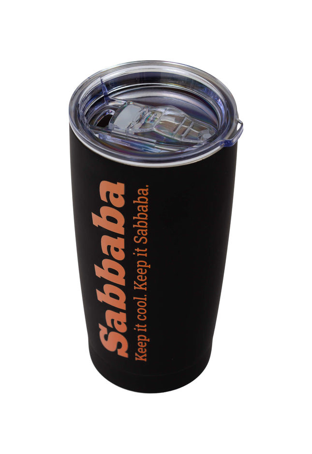 כוס קפה קר Sabbaba שחור (590 מ״ל)