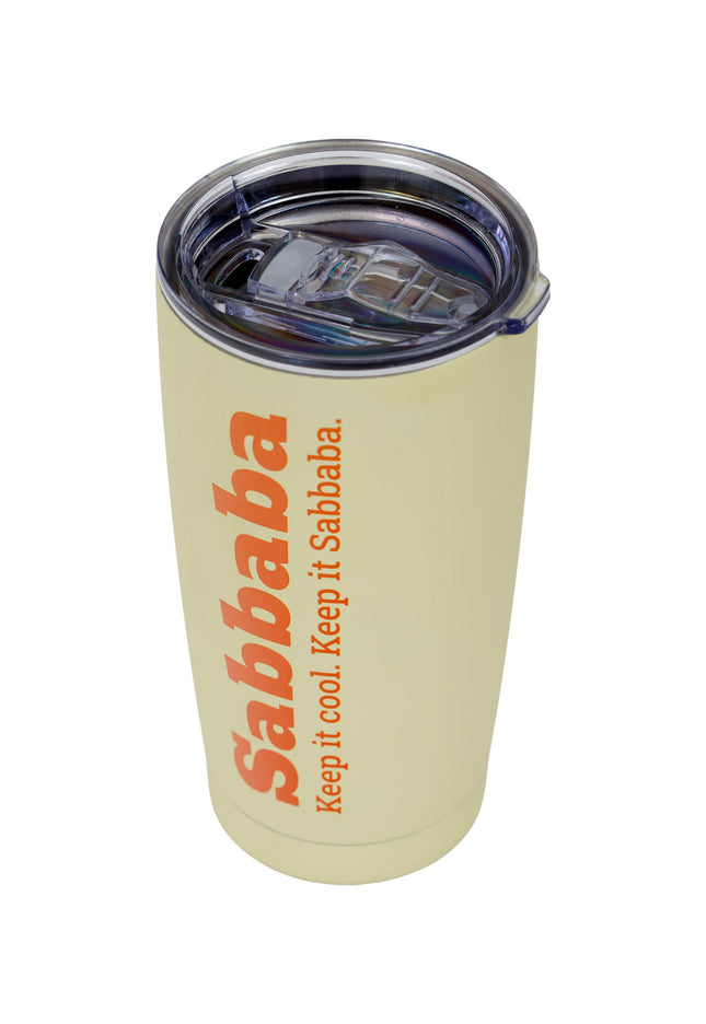 כוס קפה קר Sabbaba קרם (590 מ״ל)