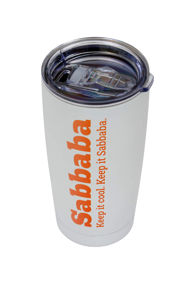 כוס קפה קר Sabbaba לבן (590 מ״ל)