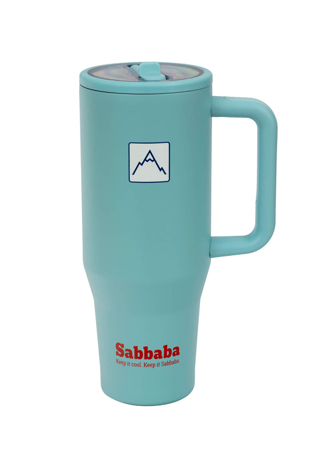 Sabbaba כוס תרמית 40oz תכלת (כ־1200 מ״ל)