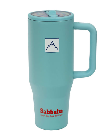 Sabbaba כוס תרמית 40oz תכלת (כ־1200 מ״ל)