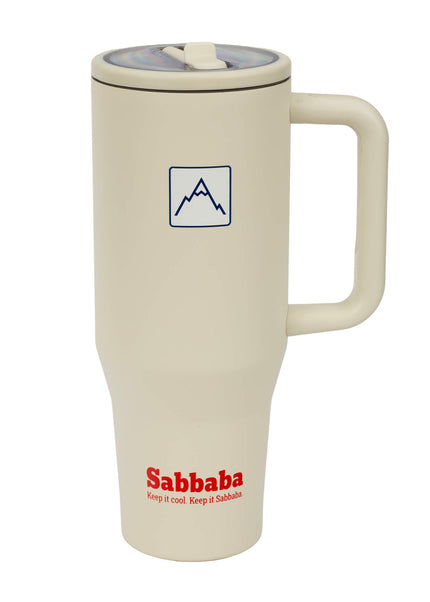 Sabbaba כוס תרמית 40oz וניל (כ־1200 מ״ל)