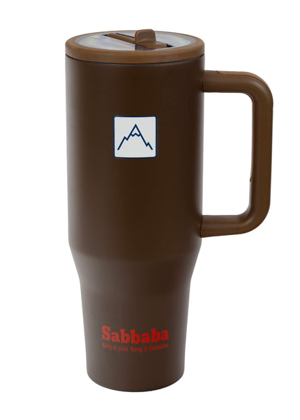 Sabbaba כוס תרמית 40oz חום (כ־1200 מ״ל)