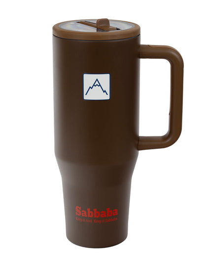 Sabbaba כוס תרמית 40oz חום (כ־1200 מ״ל)