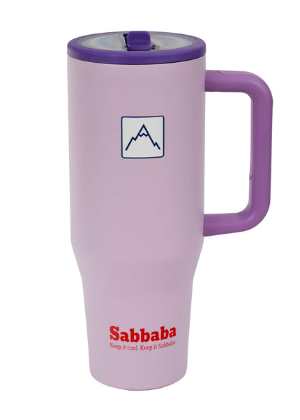 Sabbaba כוס תרמית 40oz סגול (כ־1200 מ״ל)