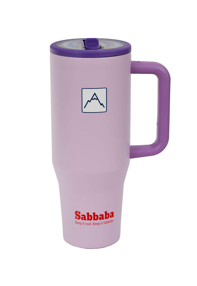 Sabbaba כוס תרמית 40oz סגול (כ־1200 מ״ל)