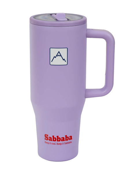 Sabbaba כוס תרמית 40oz לבנדר (כ־1200 מ״ל)