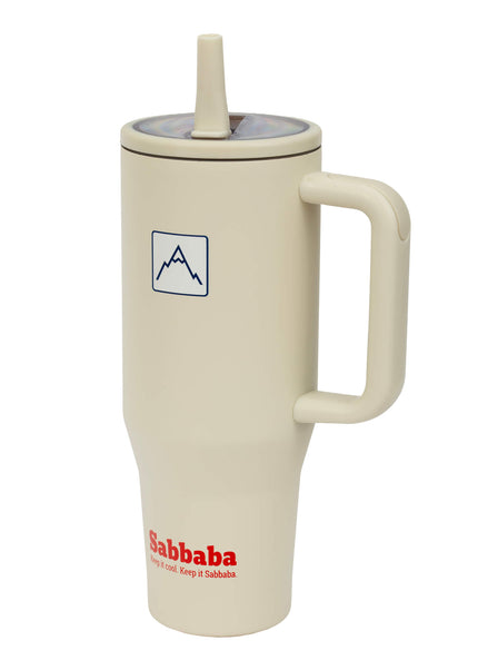 Sabbaba כוס תרמית 40oz וניל (כ־1200 מ״ל)
