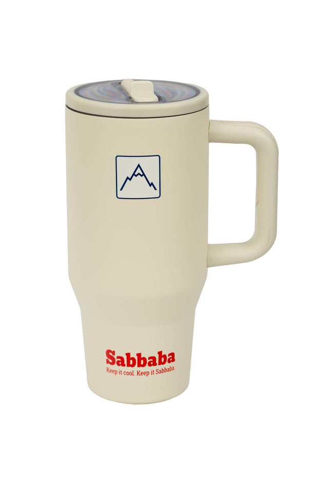 Sabbaba כוס תרמית 30oz וניל (כ־900 מ״ל)