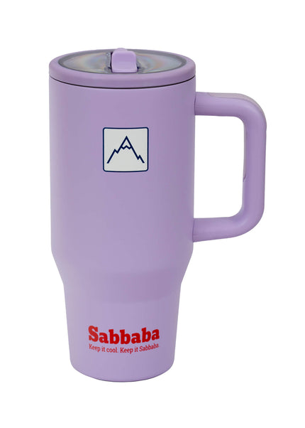 Sabbaba כוס תרמית 30oz לבנדר (כ־900 מ״ל)