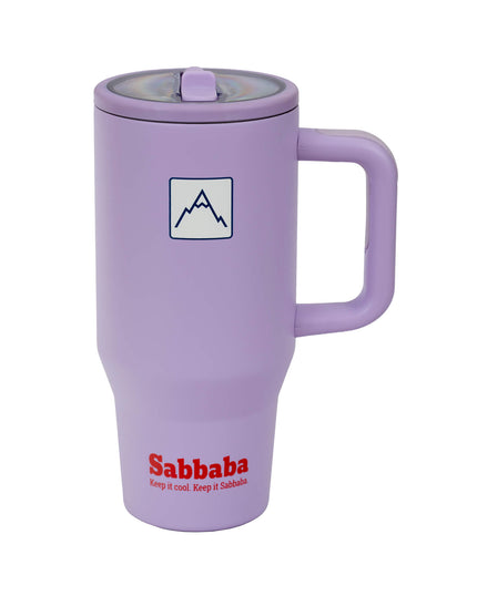 Sabbaba כוס תרמית 30oz לבנדר (כ־900 מ״ל)