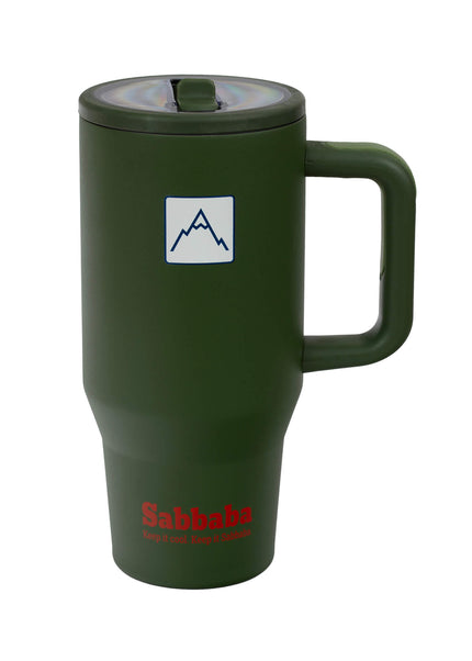 Sabbaba כוס תרמית 30oz ירוק (כ־900 מ״ל)