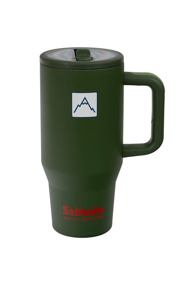 Sabbaba כוס תרמית 30oz ירוק (כ־900 מ״ל)