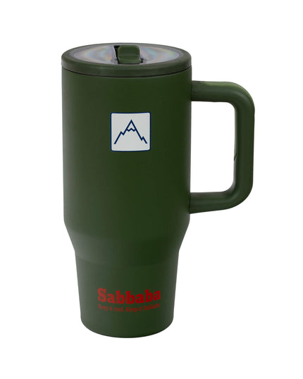 Sabbaba כוס תרמית 30oz ירוק (כ־900 מ״ל)