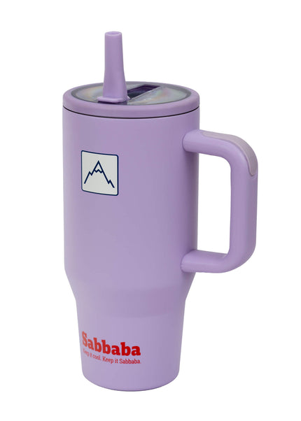 Sabbaba כוס תרמית 30oz לבנדר (כ־900 מ״ל)