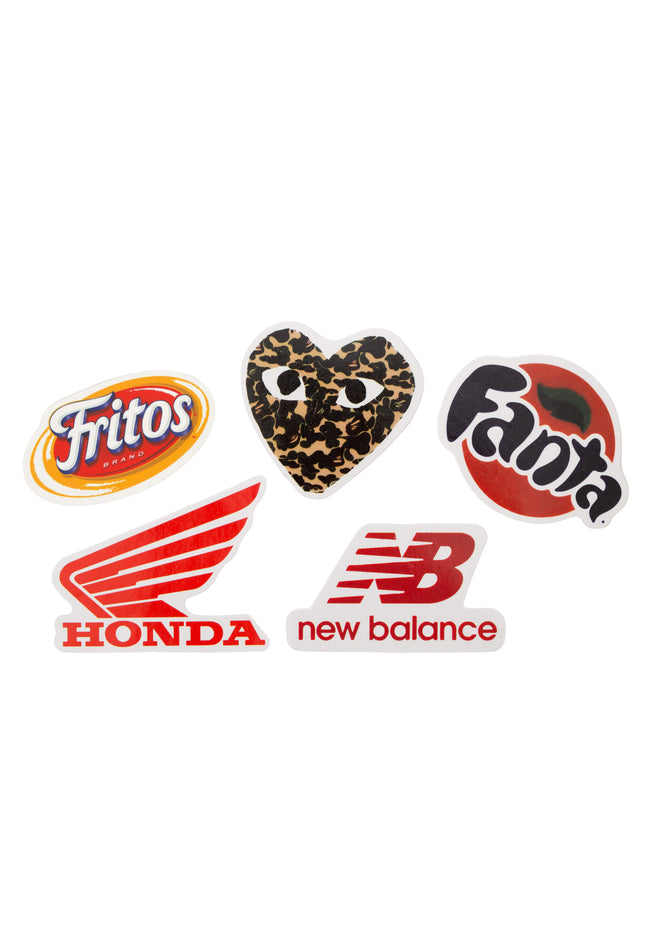 Sabbaba מדבקות Brands סט מדבקות