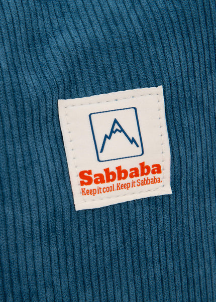 Sabbaba תיק קורדרוי כחול נייבי